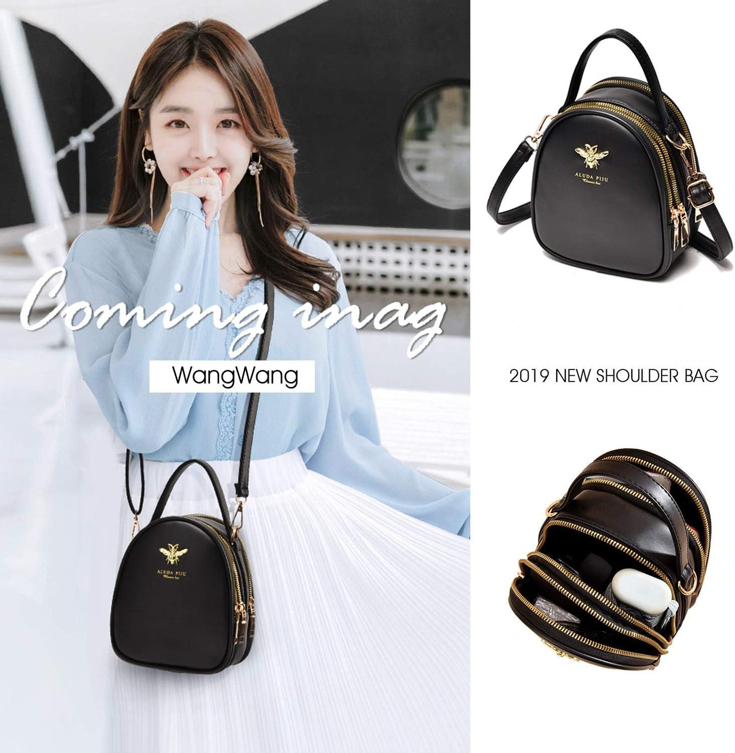 Trendy Small Crossbody Bags Shoulder Bag for Stylish Women (Ladies Messenger Bags Purse and Handbags Wallet)